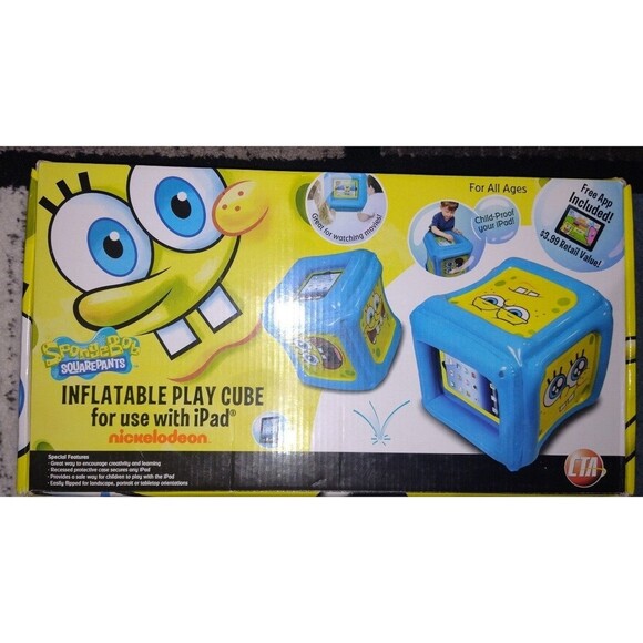 Nickelodeon SpongeBob SquarePants Inflatable iPad Cube - Picture 2 of 7